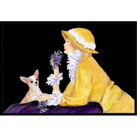 Carolines Treasures Chihuahua Doormat - 24 x 36 in. CA72449